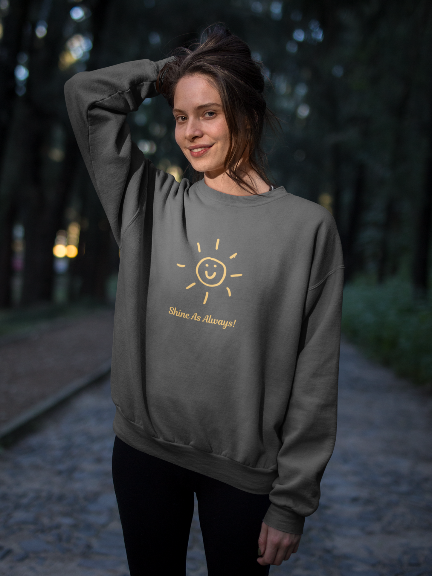 Shine As Always Women's Heavy Blend™ Crewneck Sweatshirt