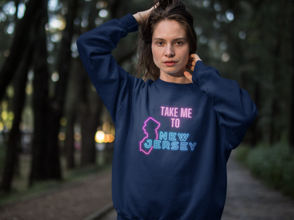 Take Me To New Jersey Women's Heavy Blend™ Crewneck Sweatshirt