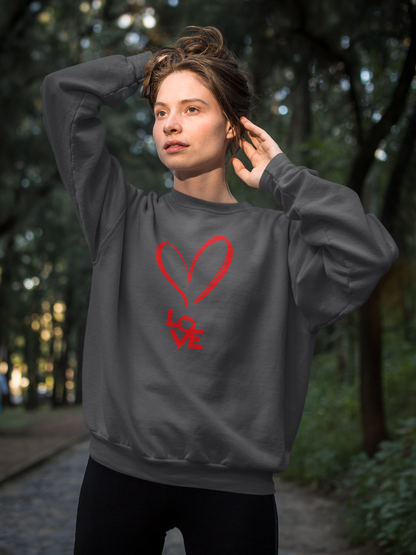 Love Women's Heavy Blend™ Crewneck Sweatshirt