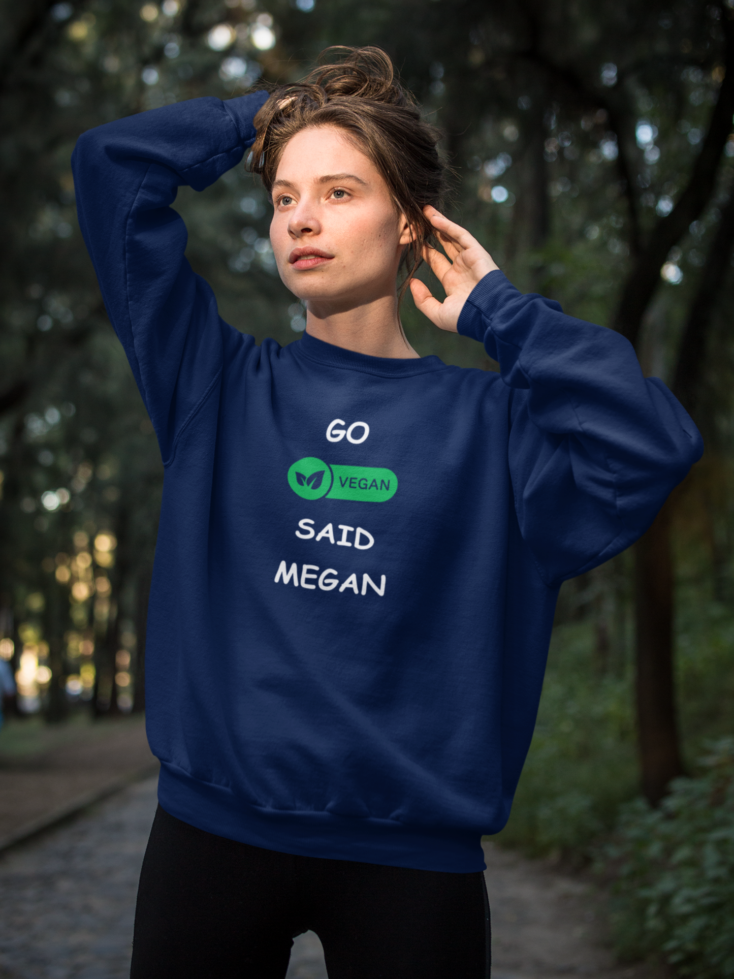 Go Vegan Unisex Heavy Blend™ Crewneck Sweatshirt