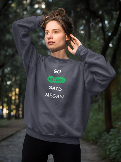 Go Vegan Unisex Heavy Blend™ Crewneck Sweatshirt