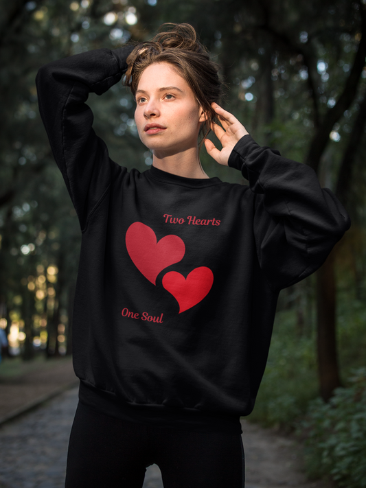 Two Hearts One Soul Women's Heavy Blend™ Crewneck Sweatshirt