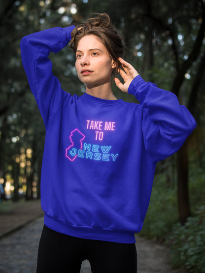 Take Me To New Jersey Women's Heavy Blend™ Crewneck Sweatshirt