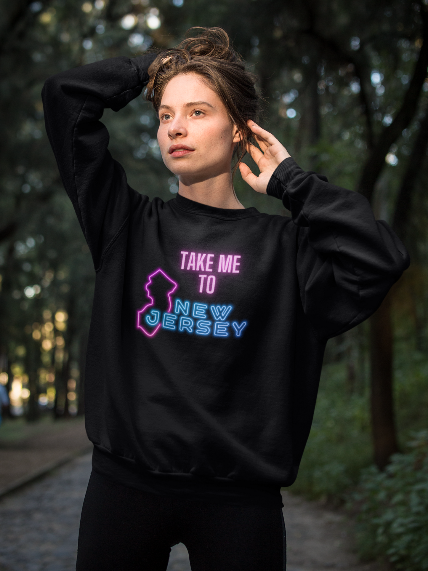 Take Me To New Jersey Women's Heavy Blend™ Crewneck Sweatshirt