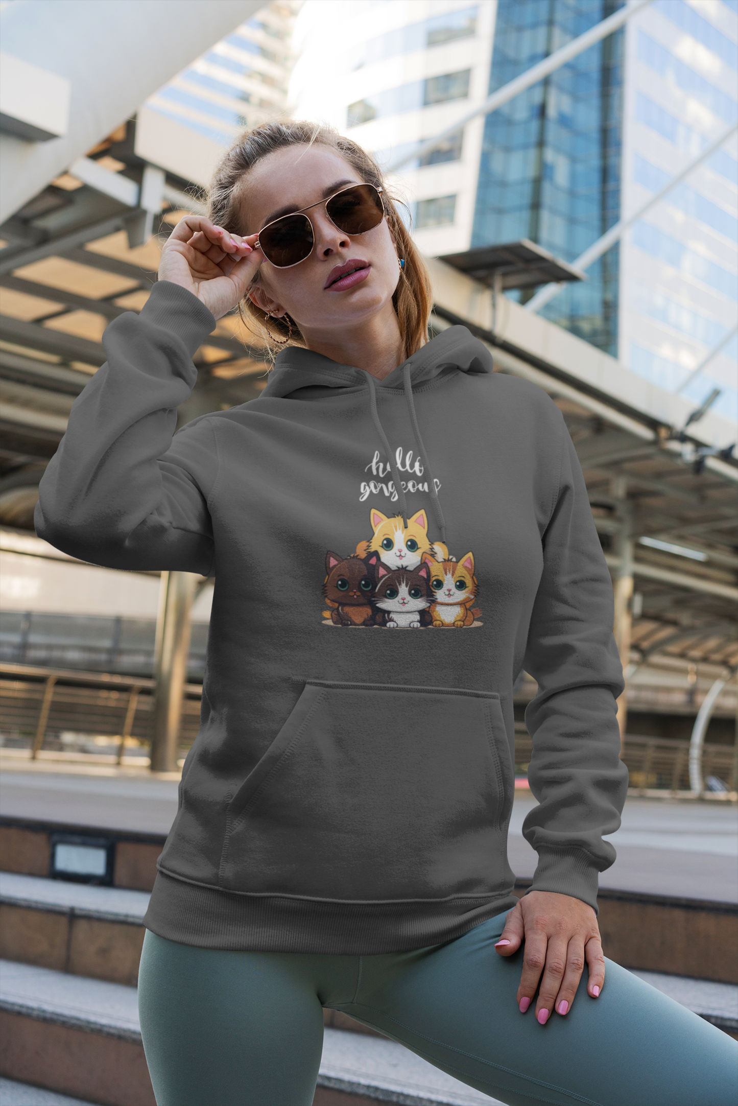 Hello Gorgeous Women's Heavy Blend™ Hooded Sweatshirt