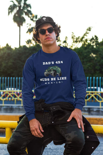 4x4 Dad's Truck Heavy Blend™ Crewneck Sweatshirt