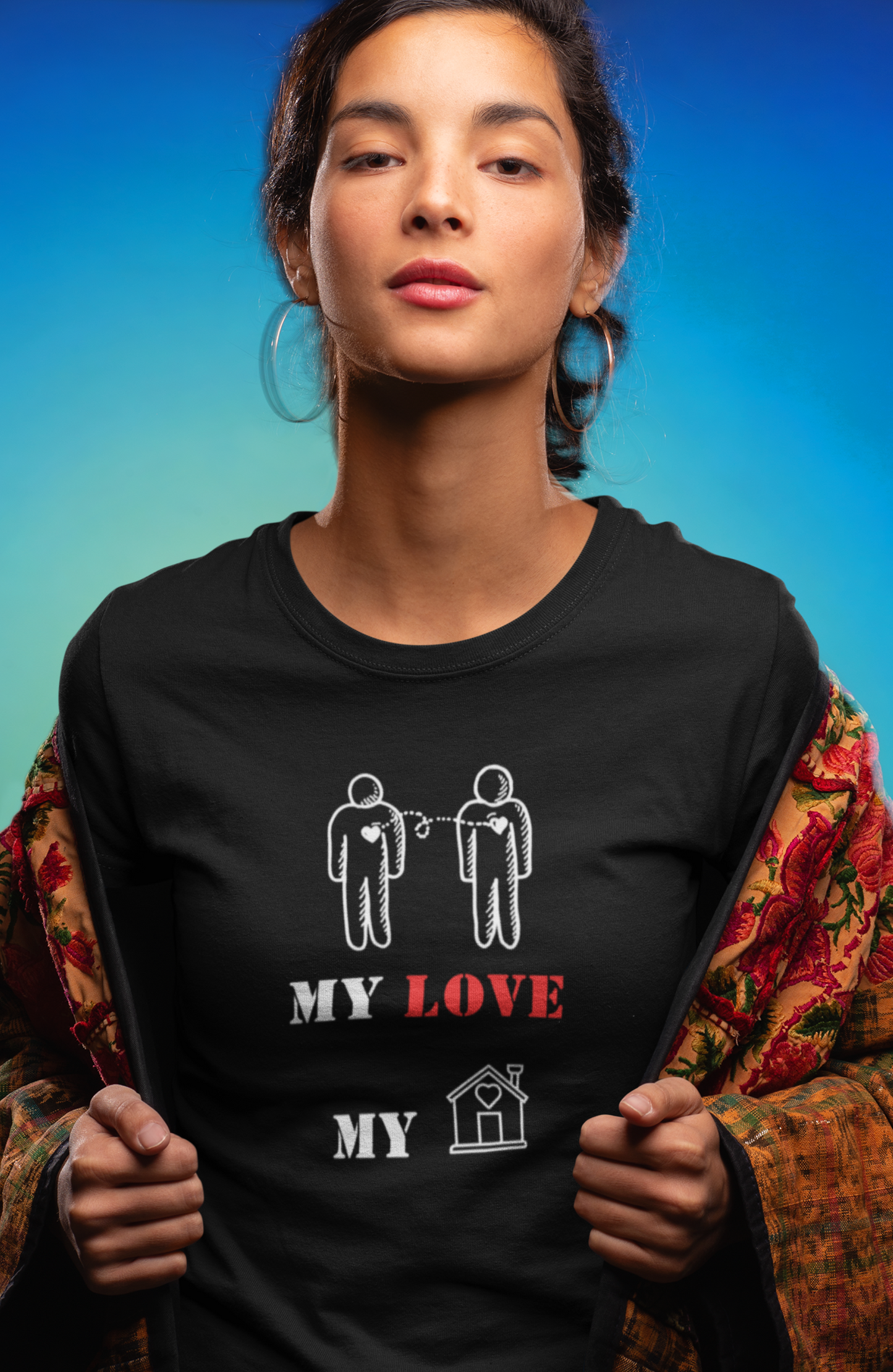 My Love My Home Heavy Cotton Tee