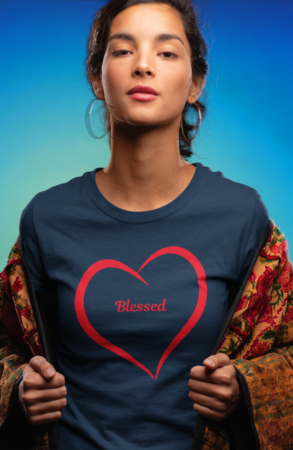 Blessed (2) Women's Heavy Cotton Tee