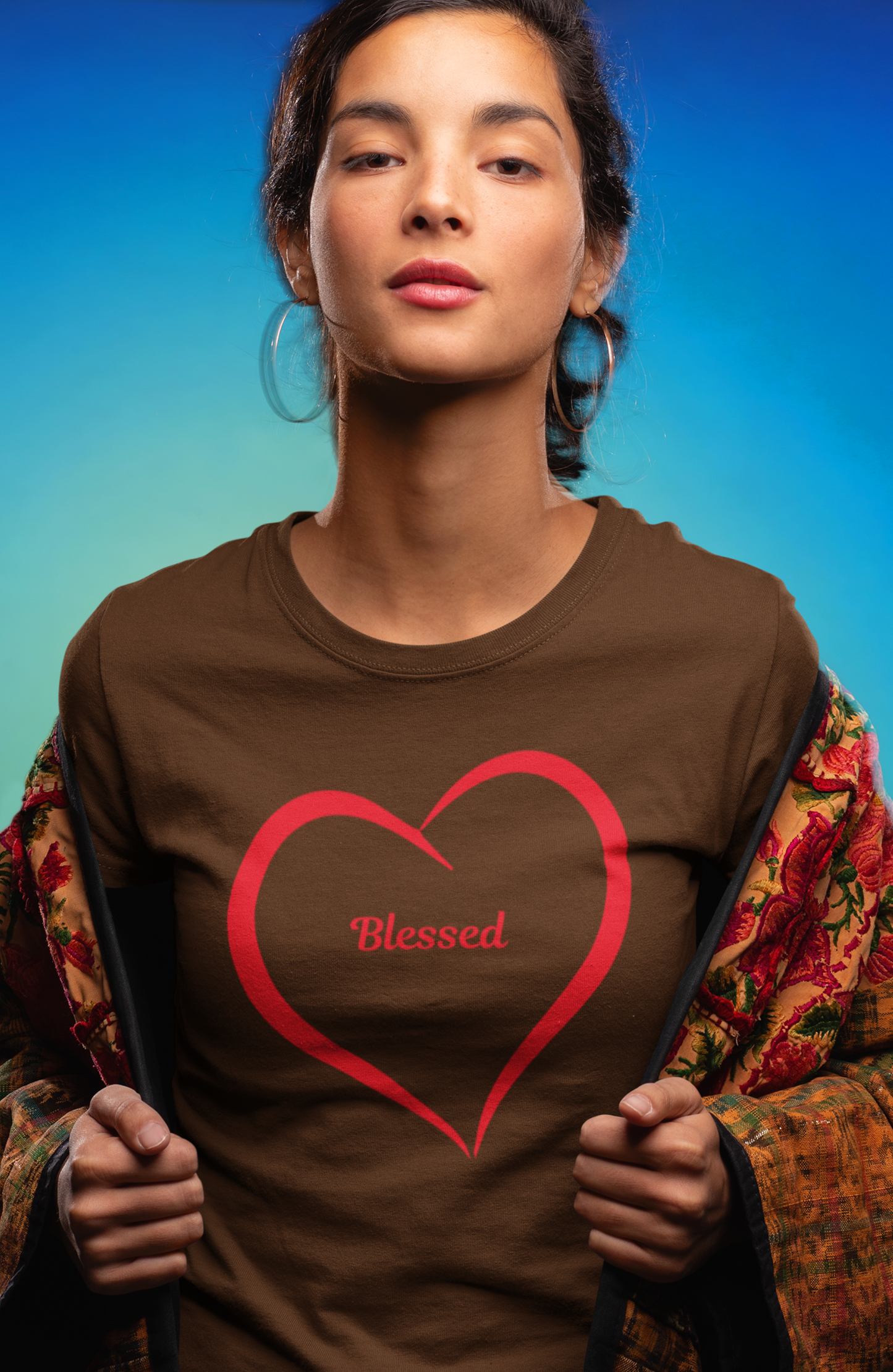 Blessed (2) Women's Heavy Cotton Tee