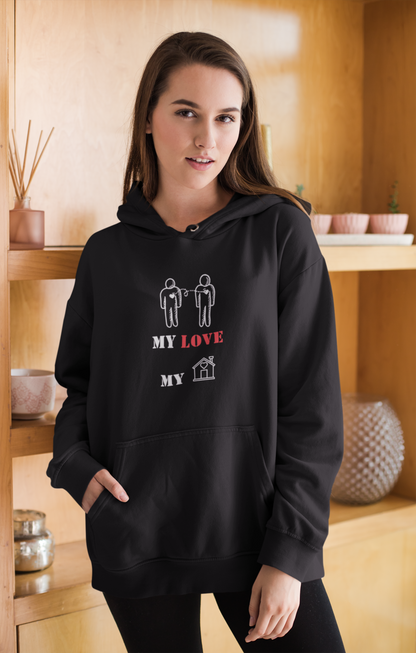 My Love My Home Women's Heavy Blend™ Hooded Sweatshirt