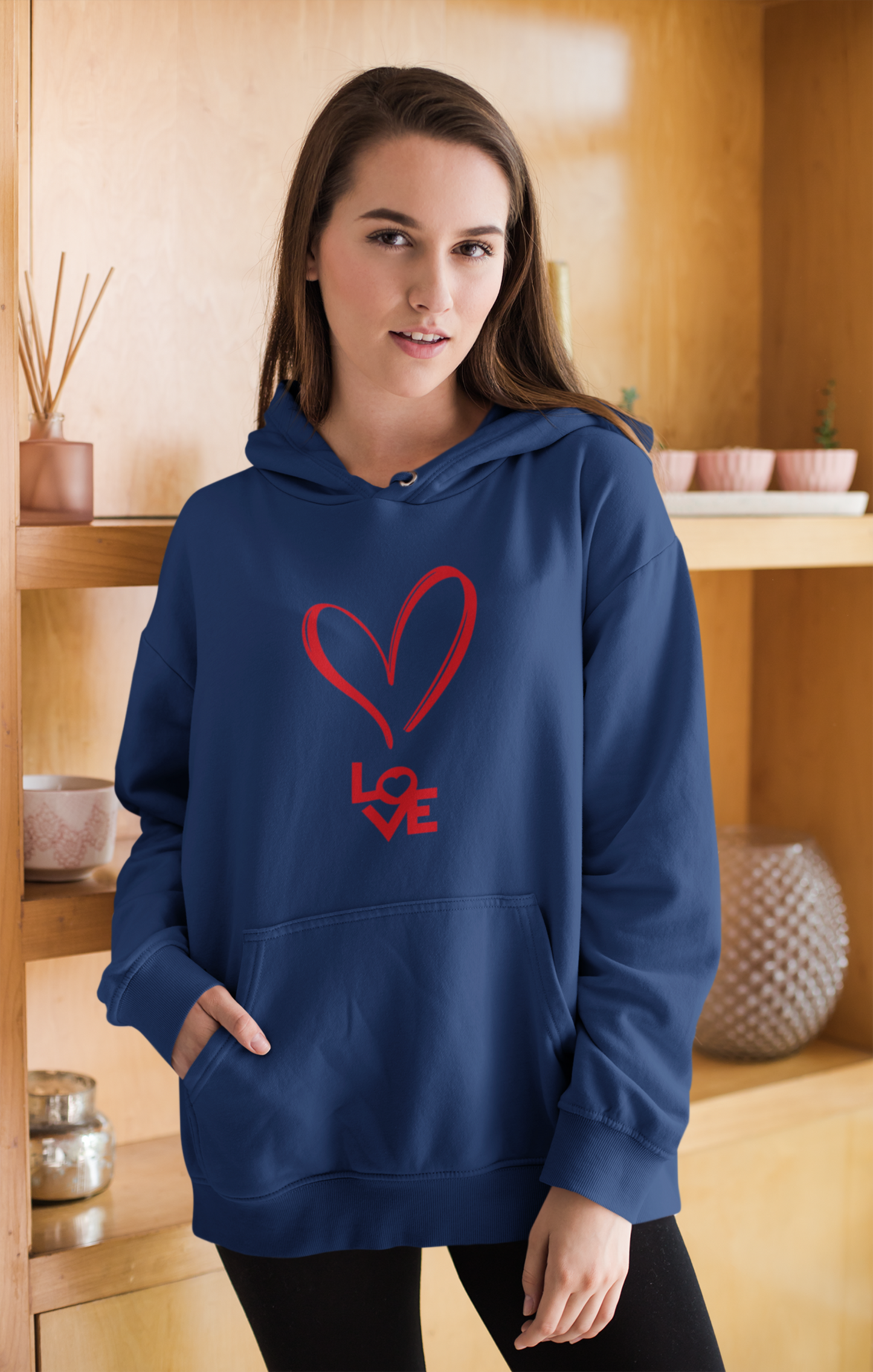 Love Women's Heavy Blend™ Hooded Sweatshirt