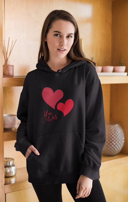 You & Me Women's Heavy Blend™ Hooded Sweatshirt