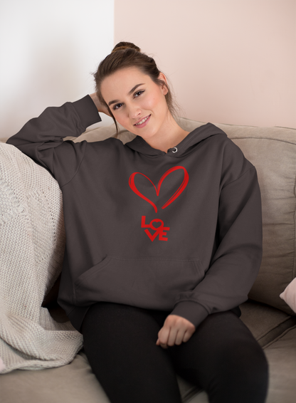 Love Women's Heavy Blend™ Hooded Sweatshirt