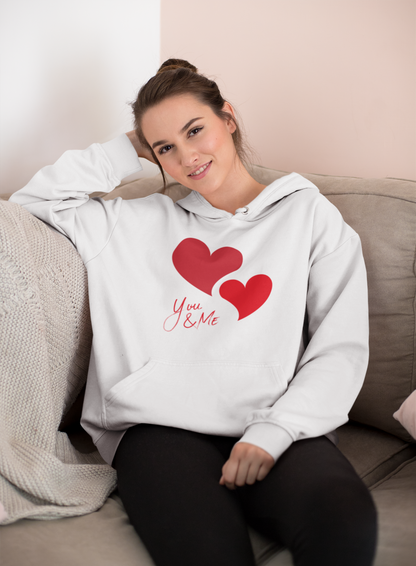 You & Me Women's Heavy Blend™ Hooded Sweatshirt