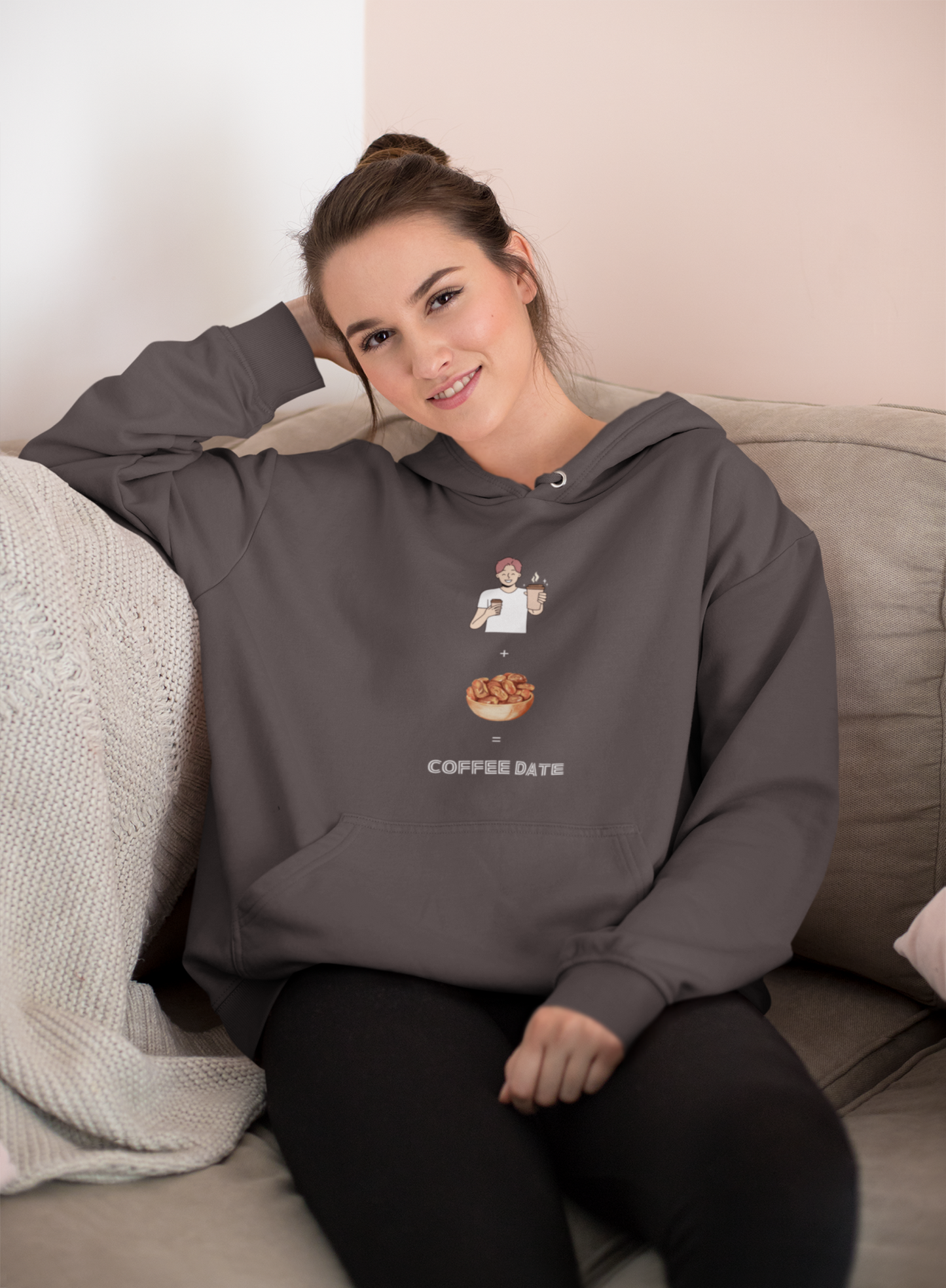 Coffee Date Unisex Heavy Blend™ Hooded Sweatshirt