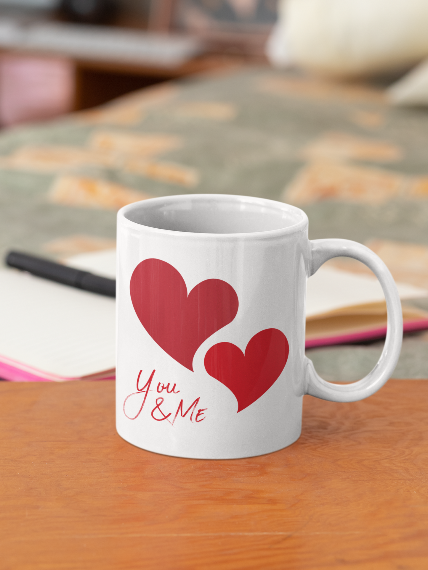 You & Me White Mug, (11oz)