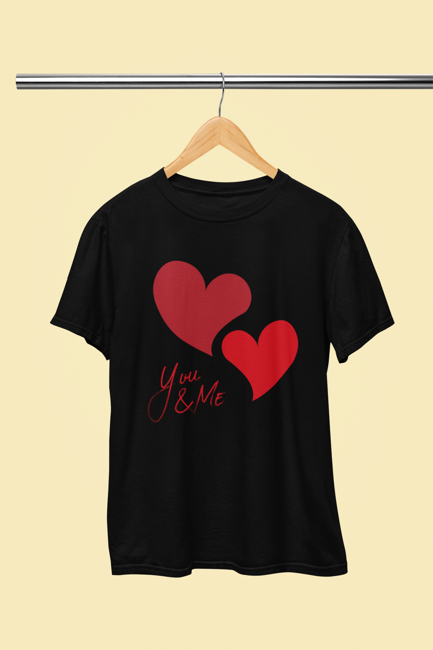 You & Me Unisex Women's Cotton Tee