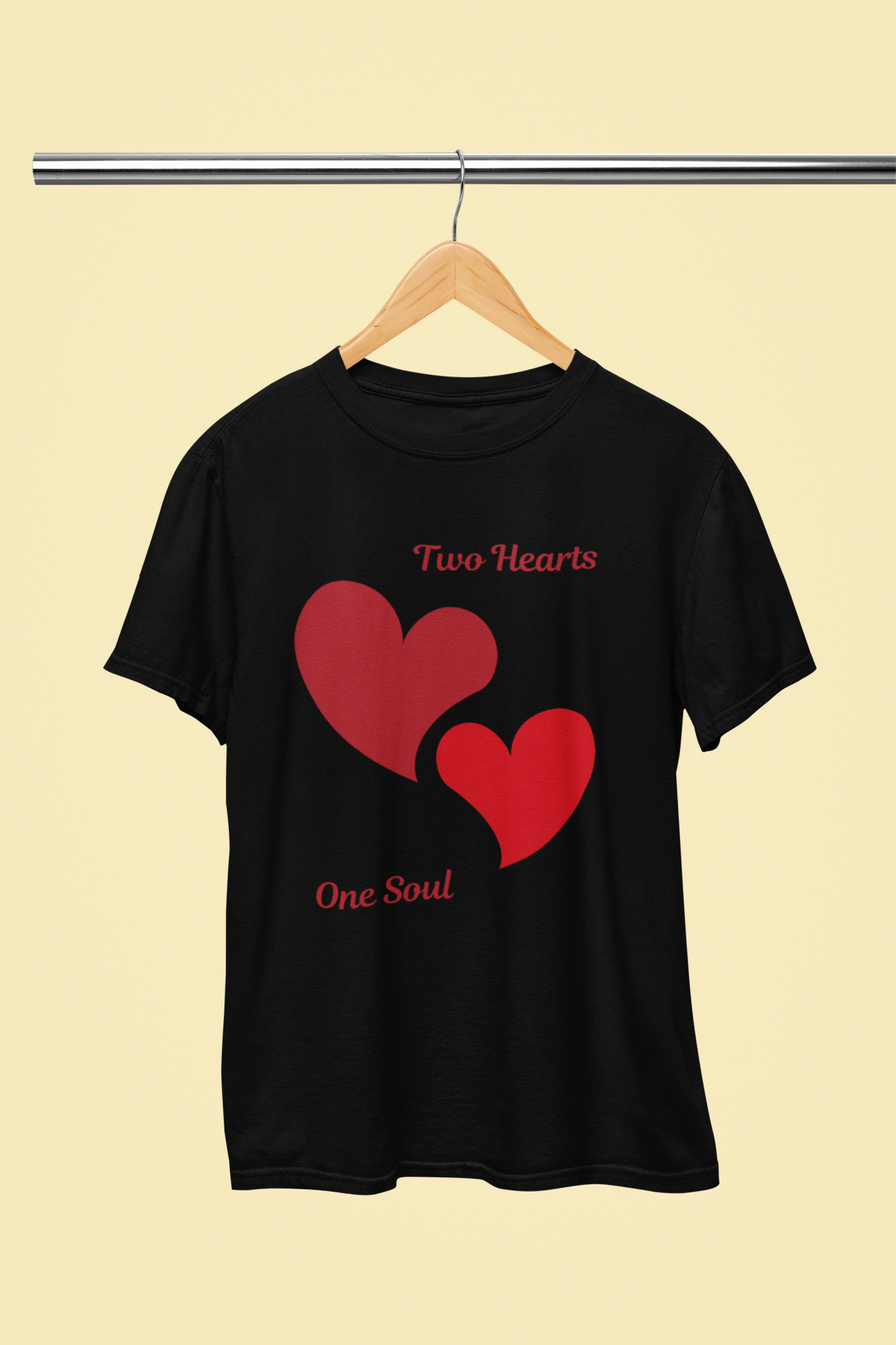 Two Hearts One Soul Women's Heavy Cotton Tee