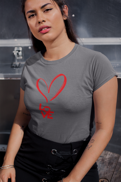 Love Women's Heavy Cotton Tee