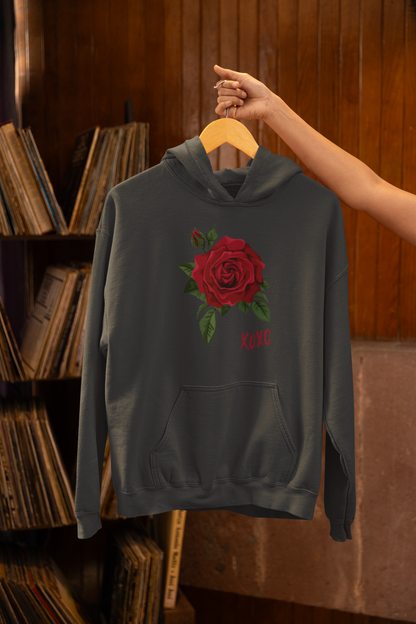 Rose XOXO Women's Heavy Blend™ Hooded Sweatshirt