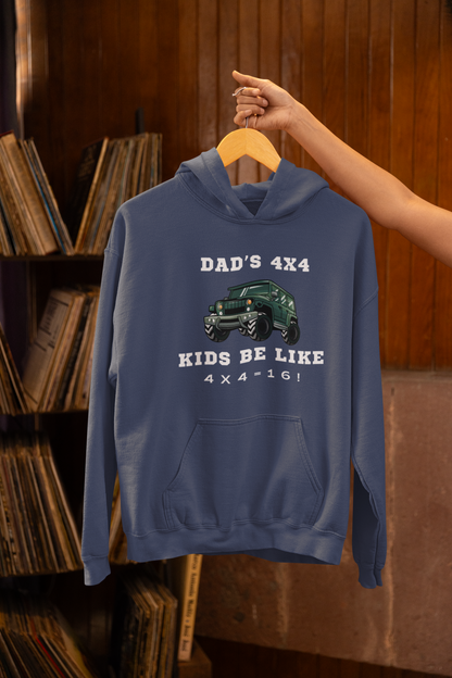 4x4 Dad's Truck Heavy Blend™ Hooded Sweatshirt