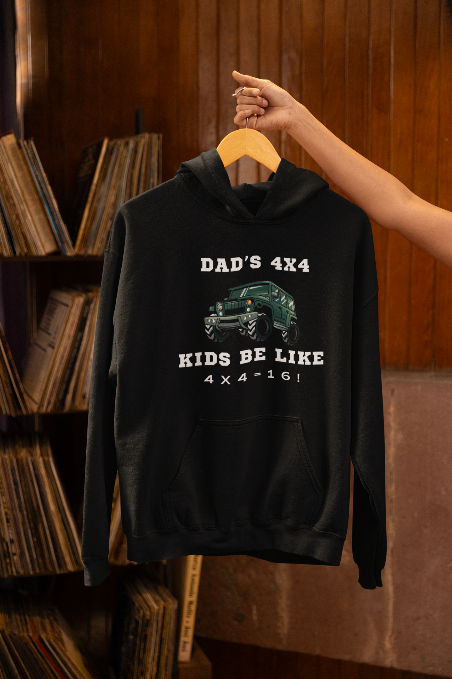 4x4 Dad's Truck Heavy Blend™ Hooded Sweatshirt