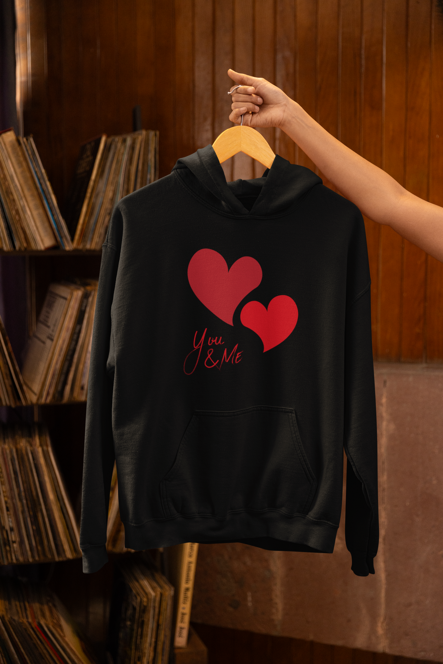 You & Me Women's Heavy Blend™ Hooded Sweatshirt