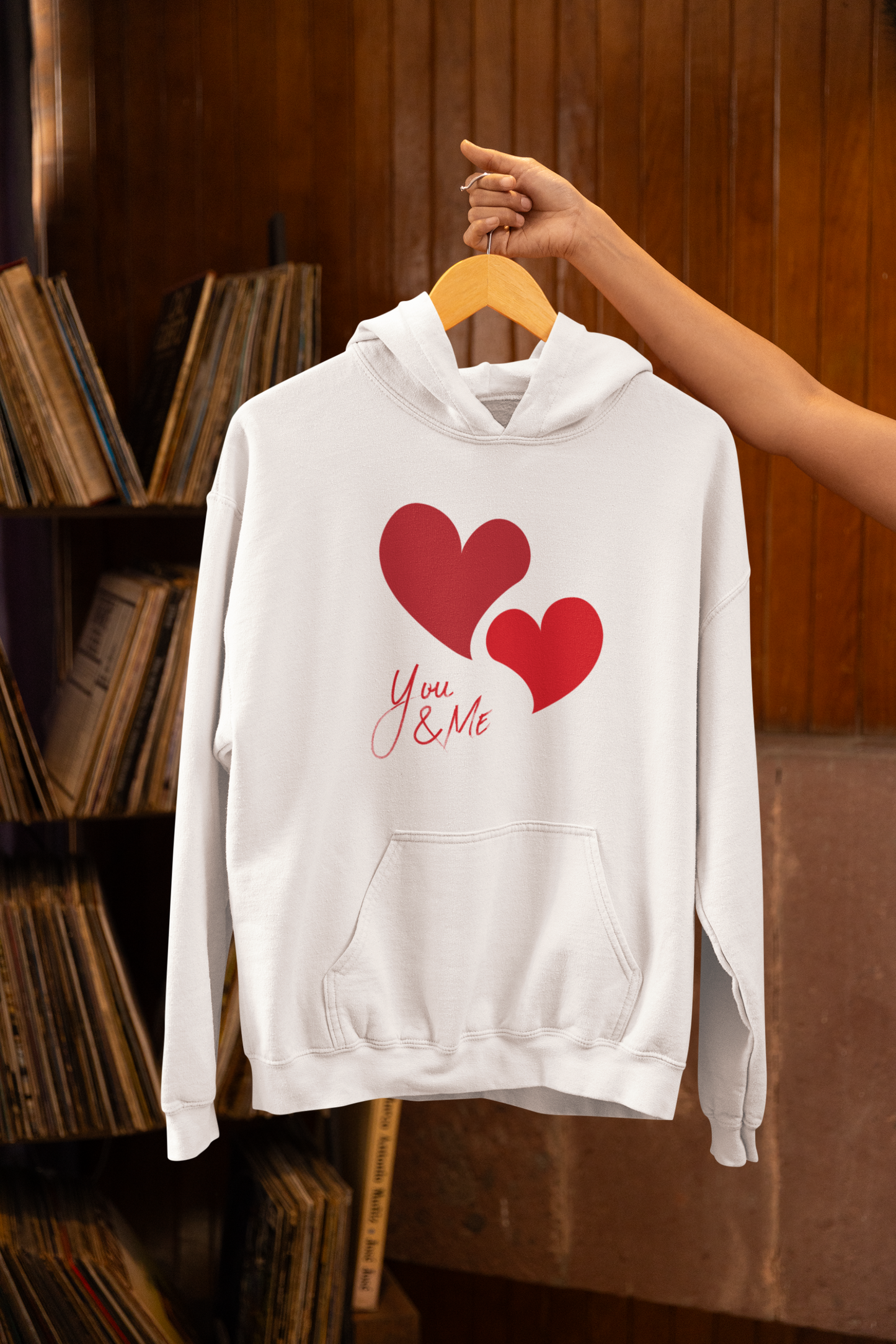 You & Me Women's Heavy Blend™ Hooded Sweatshirt