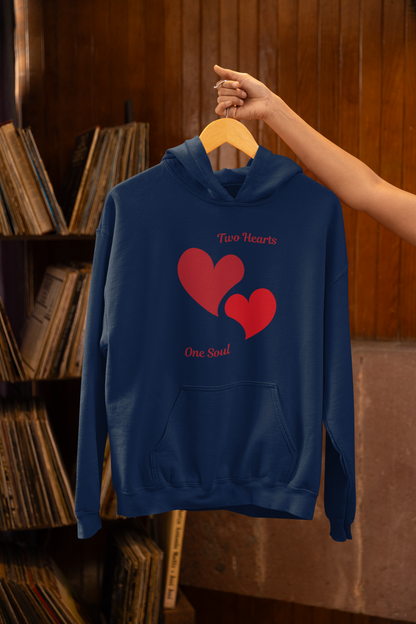 Two Hearts One Soul Women's Heavy Blend™ Hooded Sweatshirt