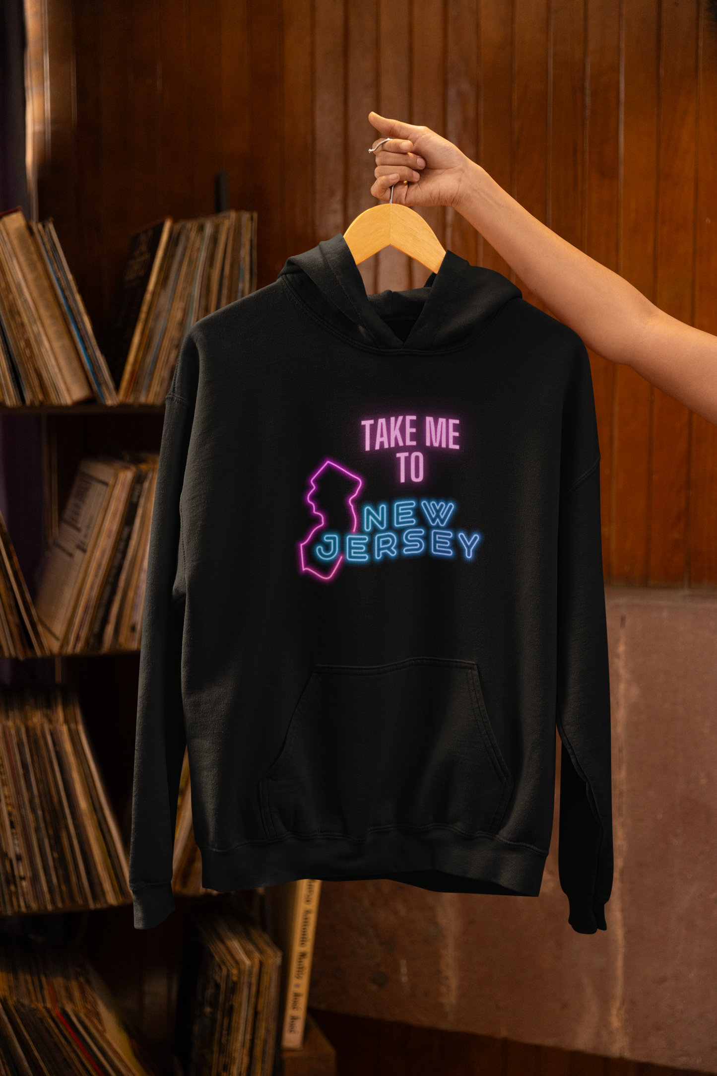 Take Me To New Jersey Women's Heavy Blend™ Hooded Sweatshirt