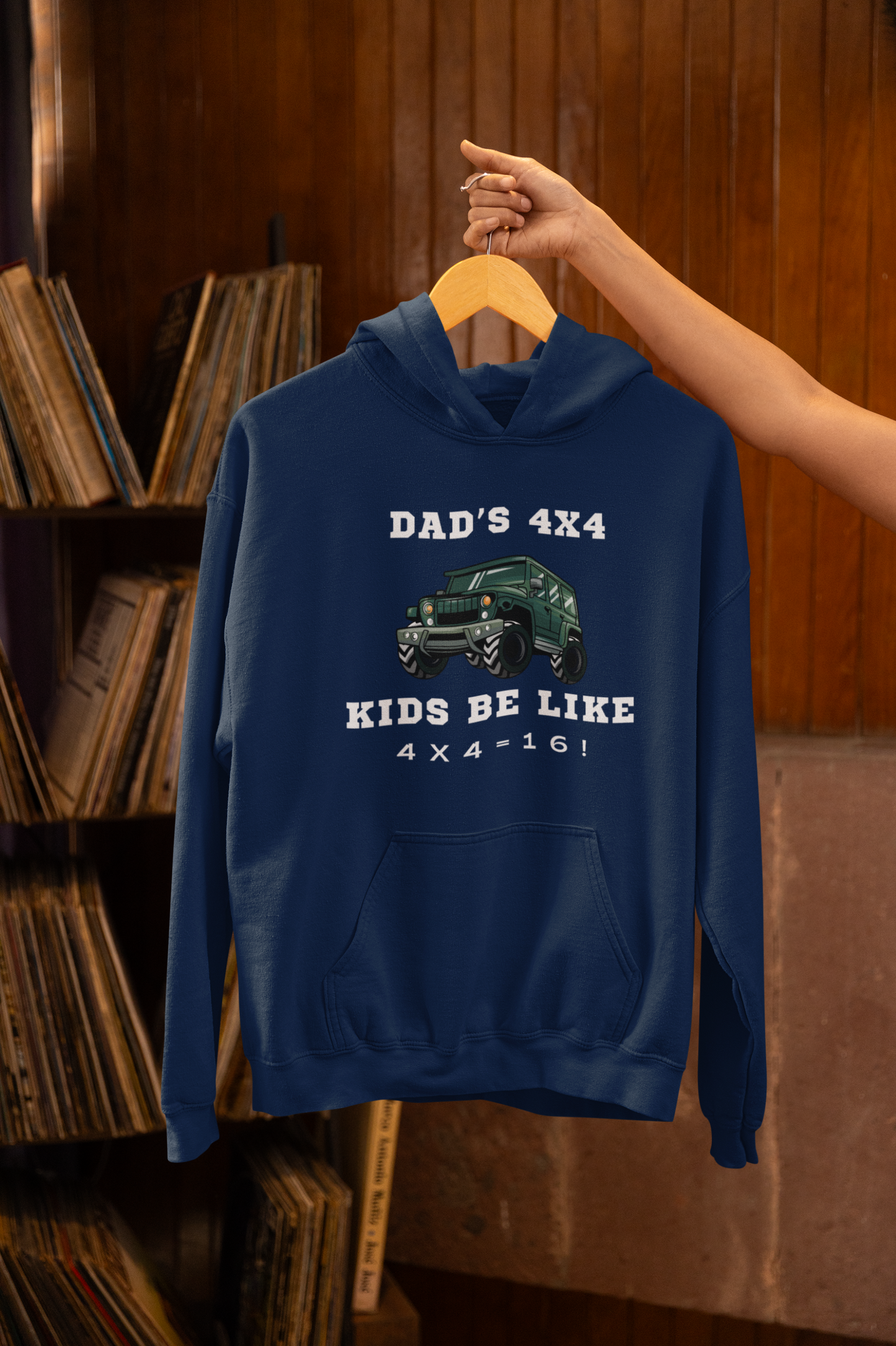 4x4 Dad's Truck Heavy Blend™ Hooded Sweatshirt