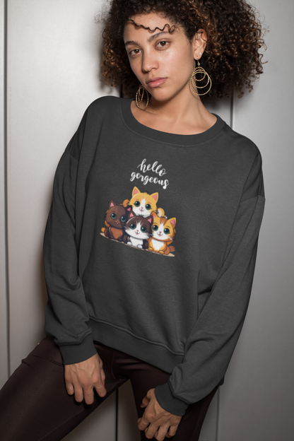 Hello Gorgeous Women's Heavy Blend™ Crewneck Sweatshirt