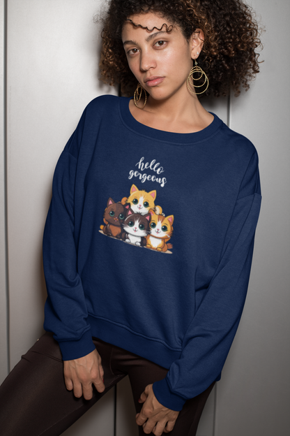 Hello Gorgeous Women's Heavy Blend™ Crewneck Sweatshirt