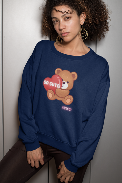 So Cute Women's Heavy Blend™ Crewneck Sweatshirt