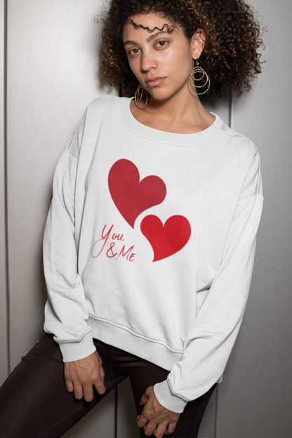 You & Me Women's Heavy Blend™ Crewneck Sweatshirt