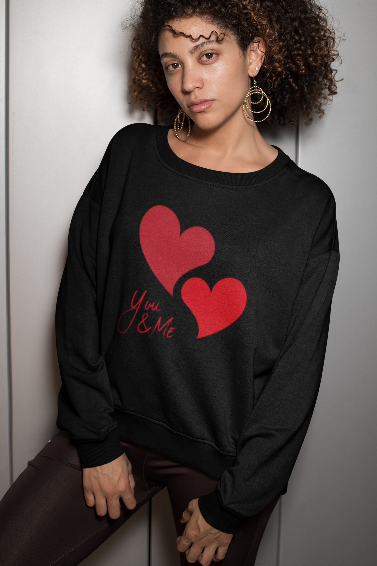 You & Me Women's Heavy Blend™ Crewneck Sweatshirt