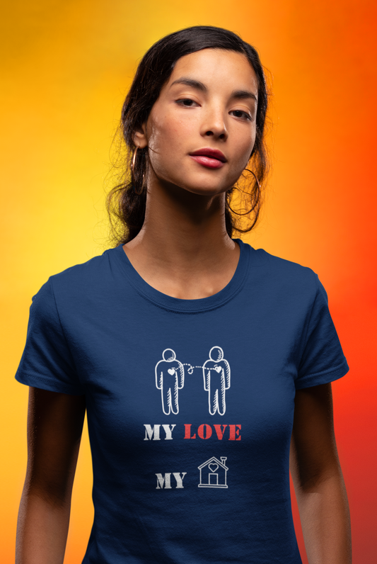 My Love My Home Heavy Cotton Tee