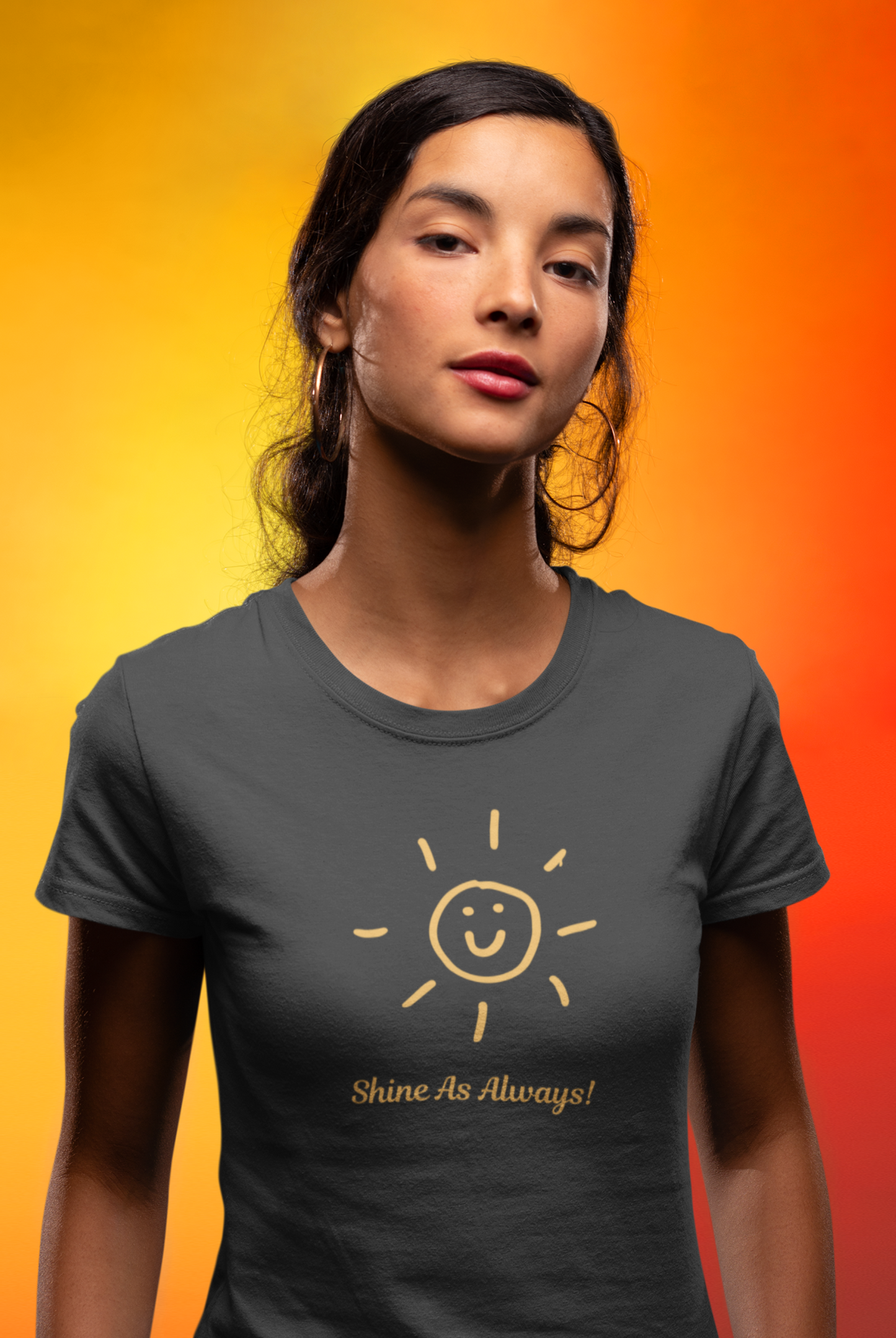 Shine As Always Women's Heavy Cotton Tee