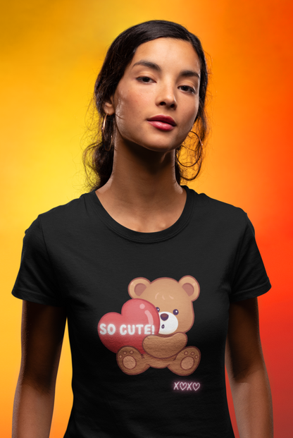 So Cute Women's Heavy Cotton Tee