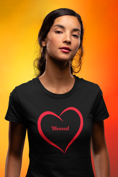 Blessed (2) Women's Heavy Cotton Tee