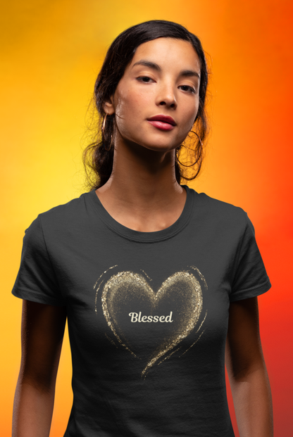 Blessed (1) Women's Heavy Cotton Tee