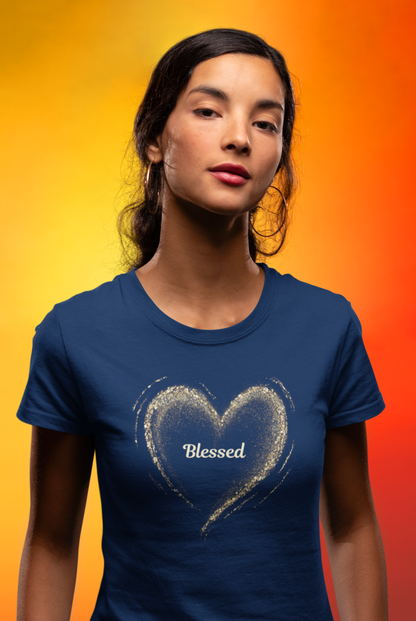 Blessed (1) Women's Heavy Cotton Tee