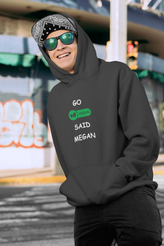 Go Vegan Unisex Heavy Blend™ Hooded Sweatshirt