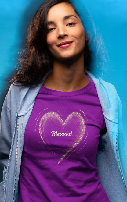 Blessed (1) Women's Heavy Cotton Tee