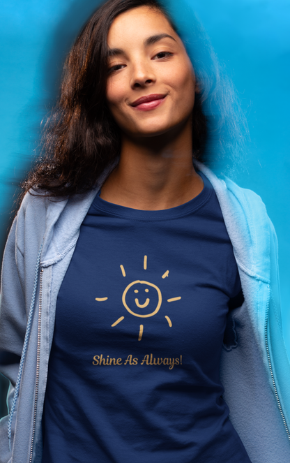 Shine As Always Women's Heavy Cotton Tee