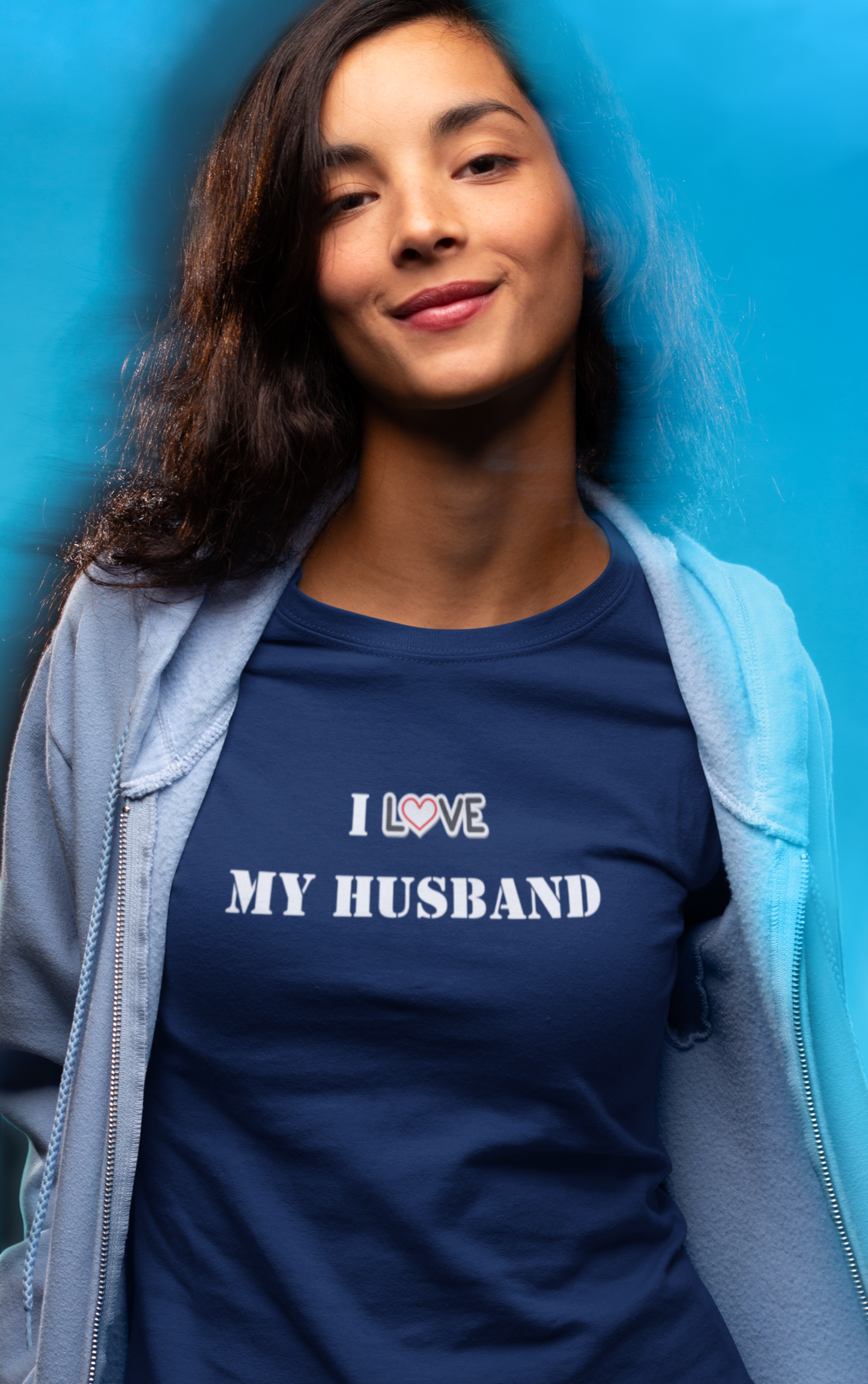 I Love My Husband Heavy Cotton Tee