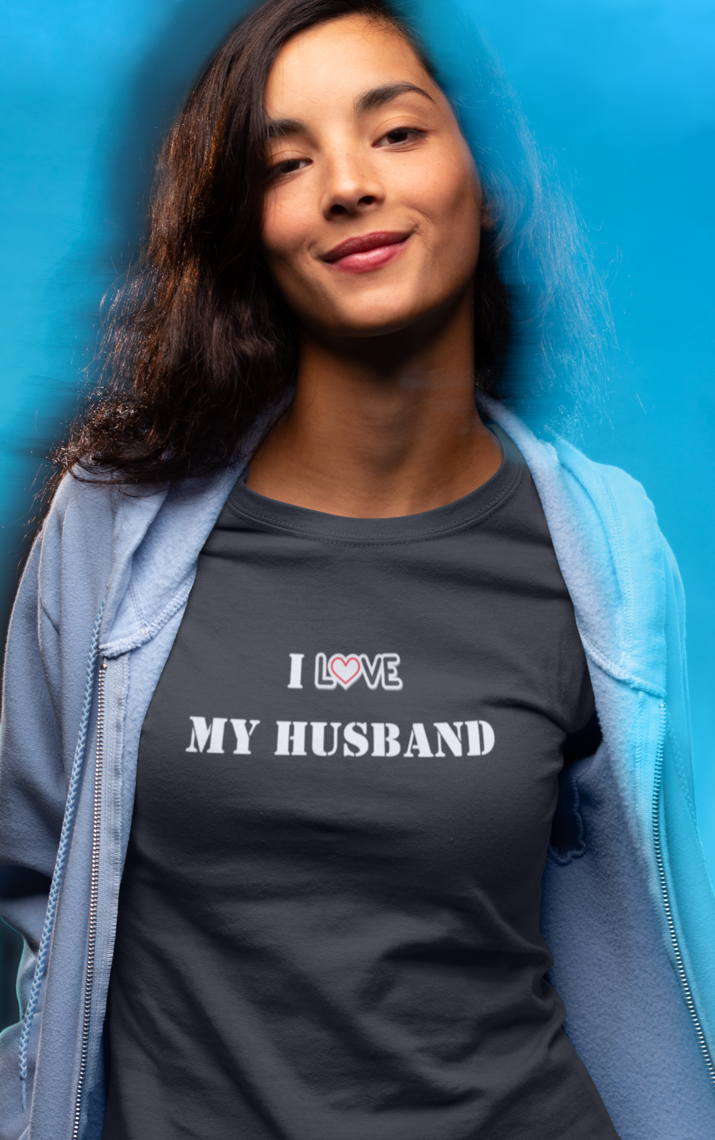 I Love My Husband Heavy Cotton Tee