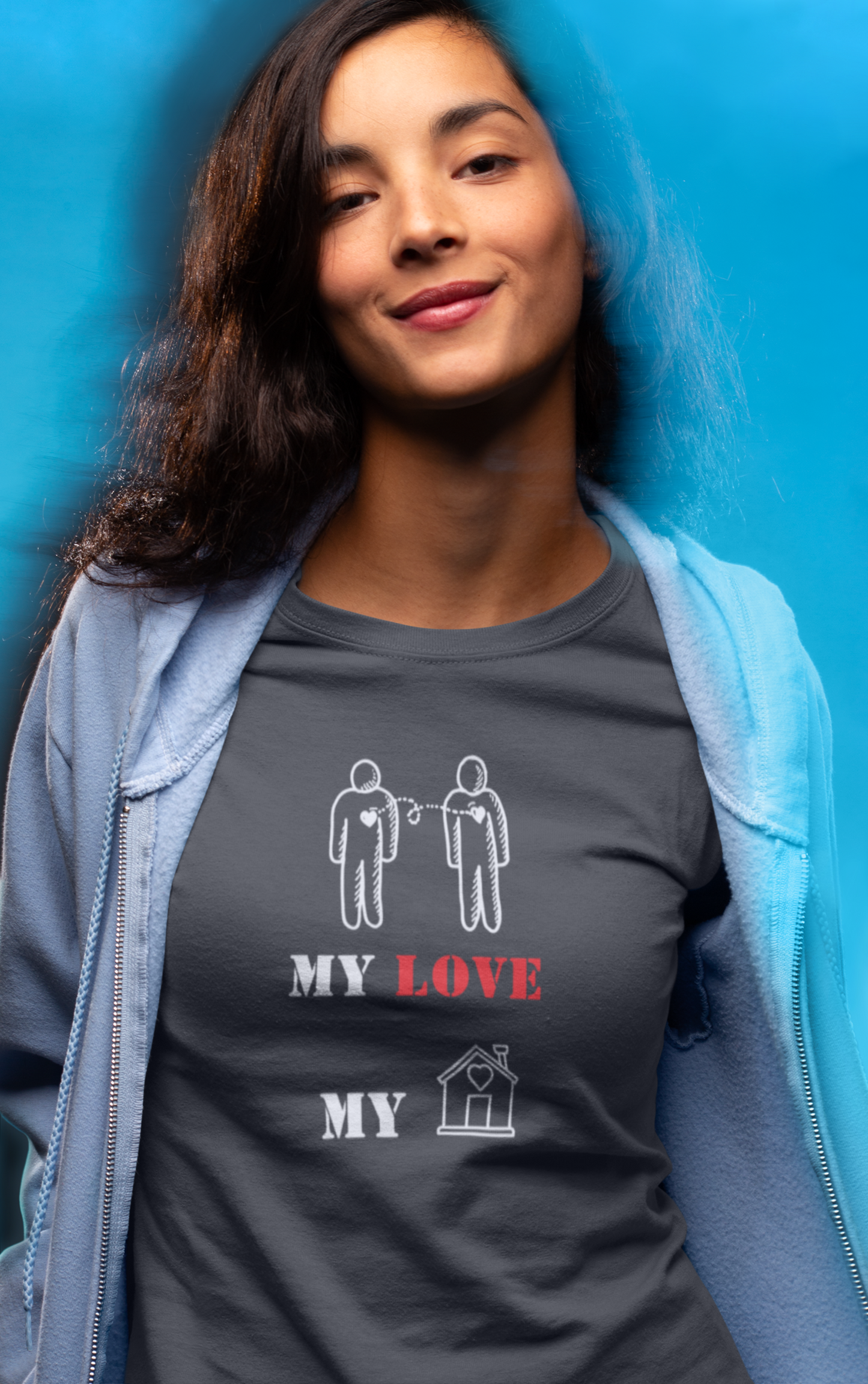 My Love My Home Heavy Cotton Tee