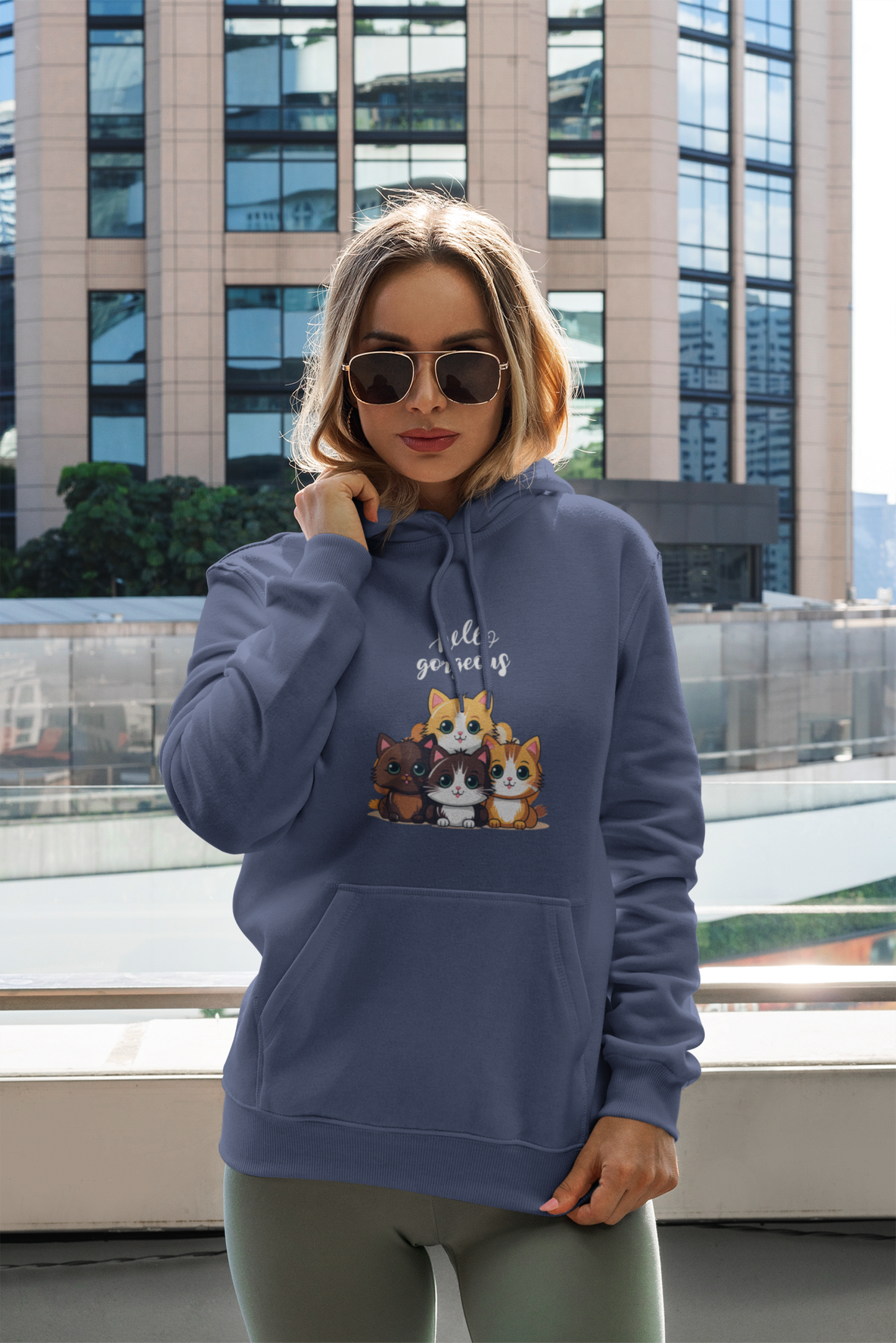 Hello Gorgeous Women's Heavy Blend™ Hooded Sweatshirt