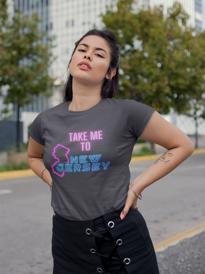 Take Me To New Jersey Women's Heavy Cotton Tee